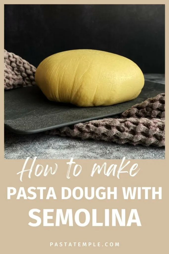Homemade Pasta Dough (Egg & Eggless Recipe Version)